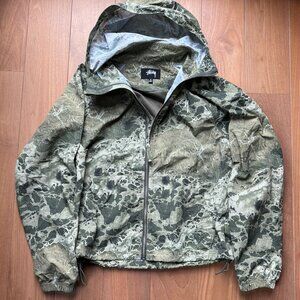 Stussy Camo Beach Coat (Windbreaker)